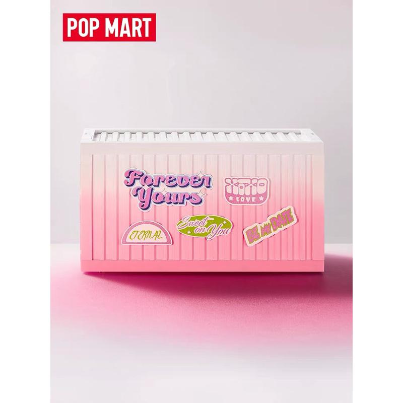 ［現貨-24H出貨］正品POPMART 泡泡瑪特 發光箱/陳列箱/手辦/展示盒 漸層 粉 白 Take My Heart-細節圖2