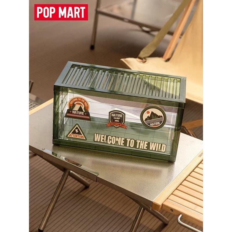 [現貨-24H出貨］正品 POPMART泡泡瑪特 粉 紅 銀 白 Labubu 系列 發光箱/集裝箱/展示盒 正品 禮物-細節圖4