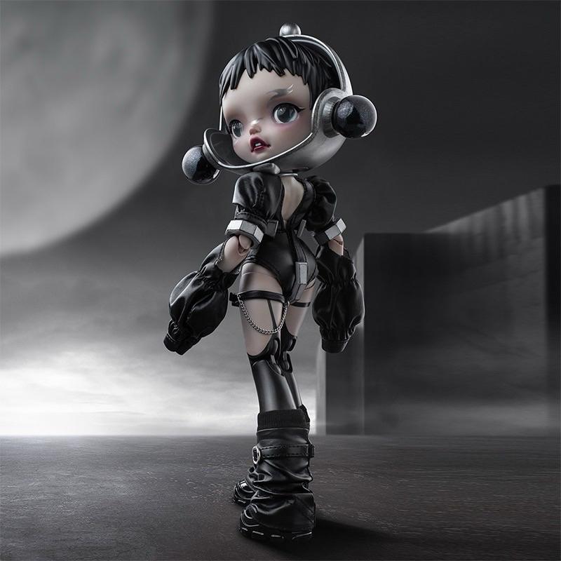 ［現貨-24H出貨］正品 POPMART 泡泡瑪特 SKULLPANDA SP 暗星 1/6 可動人偶 大娃 玩具-細節圖2