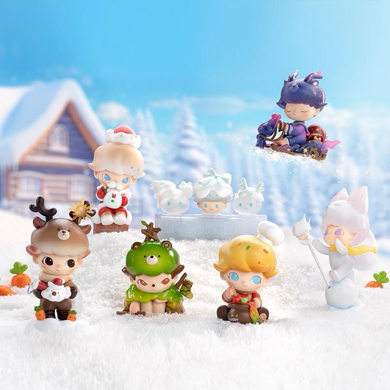 ［現貨-24H出貨］POPMART 泡泡瑪特 dimoo 雪人的來信 系列 聖誕 盒玩/盲盒/玩具/禮物 香氛蠟燭-細節圖2