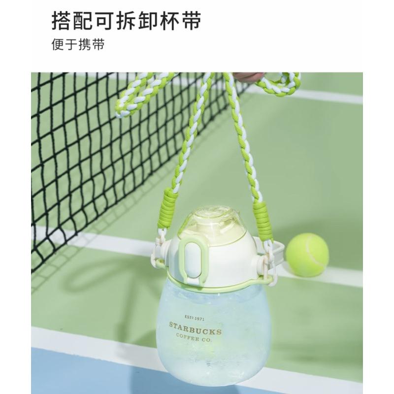 ［現貨-24H出貨］正品 星巴克 Starbucks 塑料 吸管杯/直飲杯/運動杯 1170ml 配背帶 送禮自用兩相宜-細節圖4