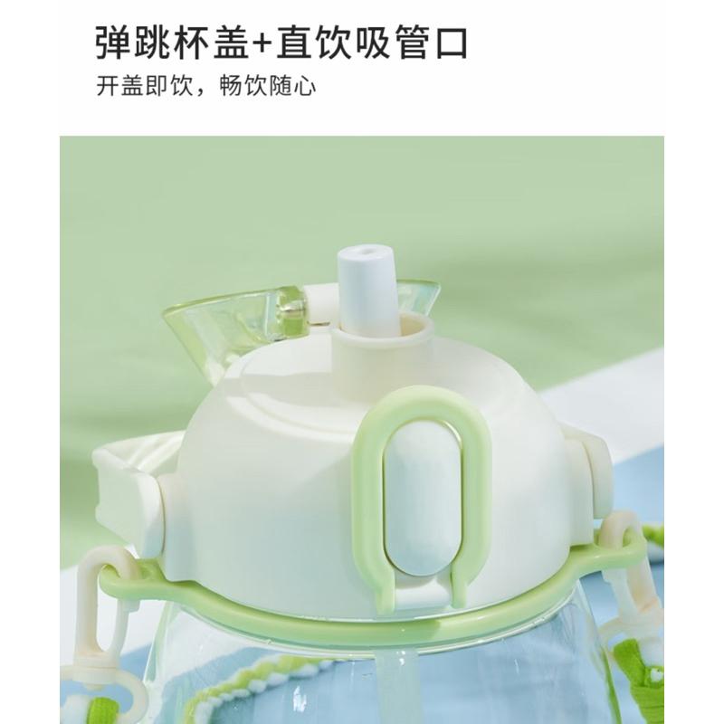 ［現貨-24H出貨］正品 星巴克 Starbucks 塑料 吸管杯/直飲杯/運動杯 1170ml 配背帶 送禮自用兩相宜-細節圖5