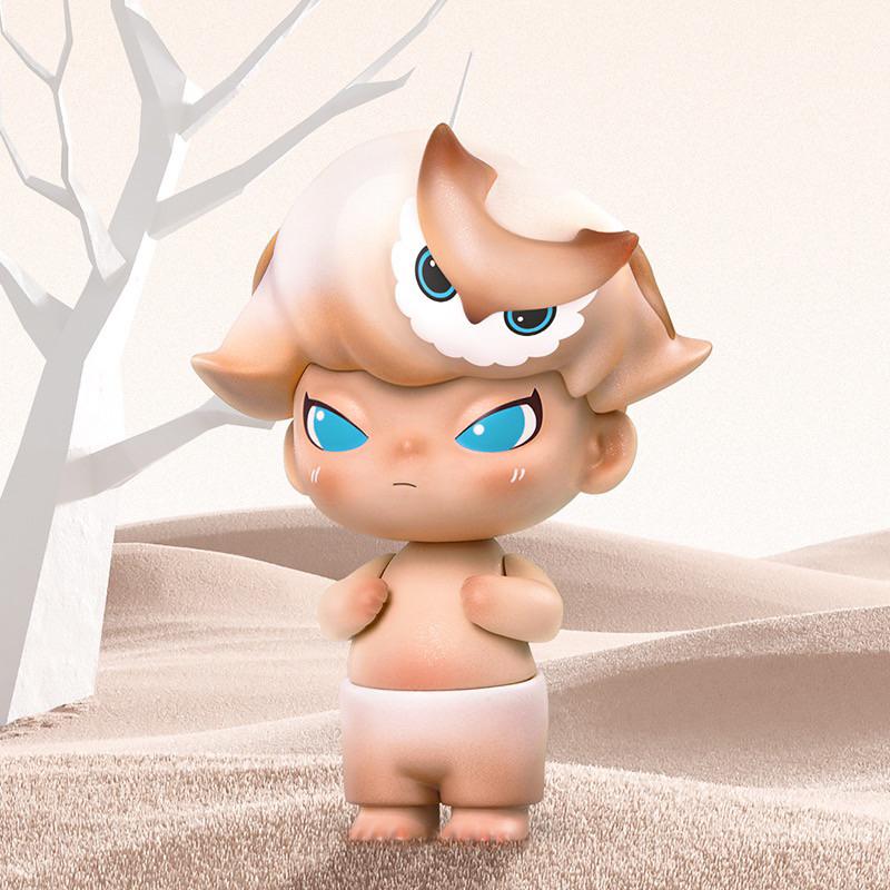 ［現貨確認款-24H出貨］POPMART 泡泡瑪特 DIMOO經典 復刻 系列 手辦/盲盒 雪鴞 雪人 天使 雪球 徽章-細節圖3