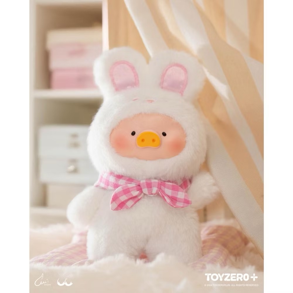 ［現貨確認款］正品 Toyzero+ 二代 LULU豬 罐頭豬 美好時光 系列 搪膠臉 毛絨/掛件/吊飾 熊 泰迪 賓尼-細節圖5