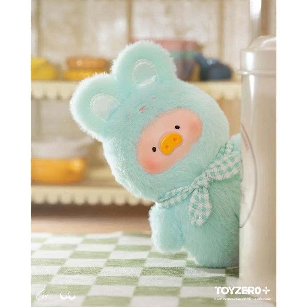 ［現貨確認款］正品 Toyzero+ 二代 LULU豬 罐頭豬 美好時光 系列 搪膠臉 毛絨/掛件/吊飾 熊 泰迪 賓尼-細節圖6