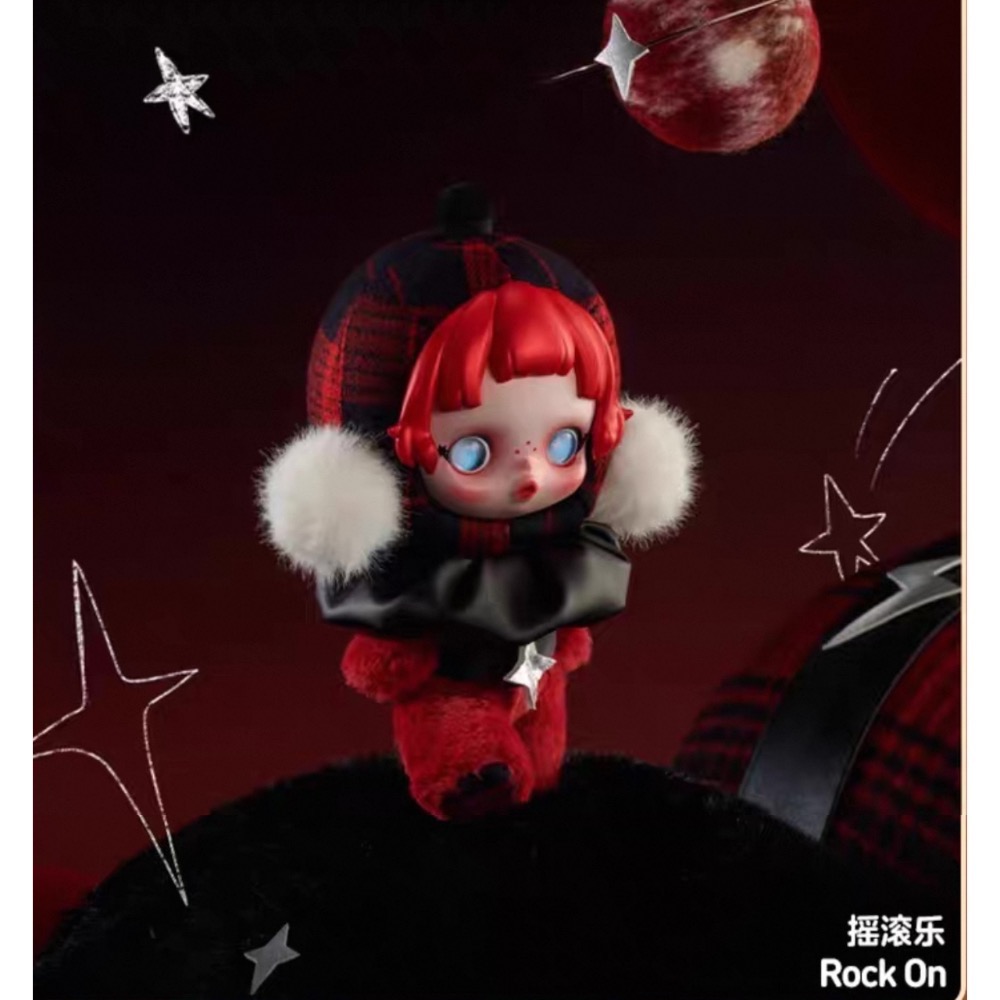 ［現貨-確認款］正品 泡泡瑪特 POP MART SKULLPANDA 冬日樂章 系列 SP 毛絨 盲盒 皚雪歌 狂想詩-規格圖2