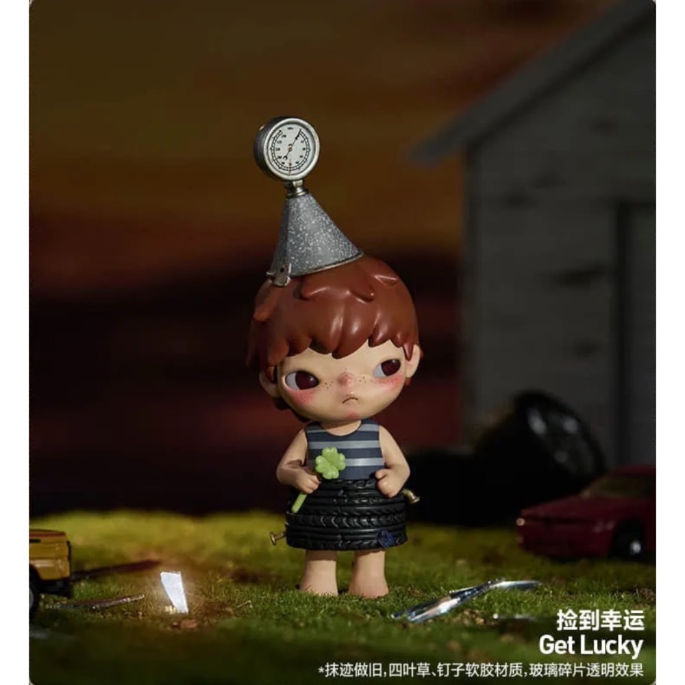 ［現貨-確認款］泡泡瑪特 POP MART Hirono 小野 回聲 系列 盲盒 不想睡覺 靈魂交互 在你身後 雨中遠航-規格圖2