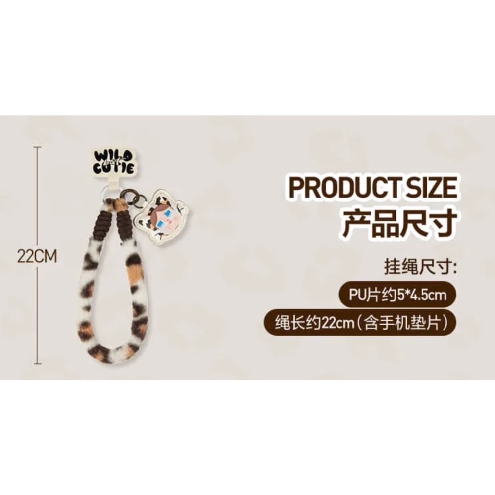 ［現貨確認款-24H出貨］POPMART 泡泡瑪特 CRYBABY 豹豹貓貓 系列 手機 掛繩/盲盒 粉紅貓貓 霓虹貓貓-細節圖2