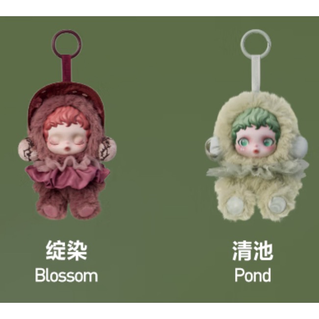 ［現貨-確認款］POP MART 泡泡瑪特 SKULLPANDA 光織園 系列 毛絨/公仔/掛件 二代 漫煦 幻擊 晨露-規格圖11