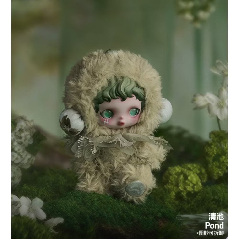 ［現貨-確認款］POP MART 泡泡瑪特 SKULLPANDA 光織園 系列 毛絨/公仔/掛件 二代 漫煦 幻擊 晨露-規格圖11