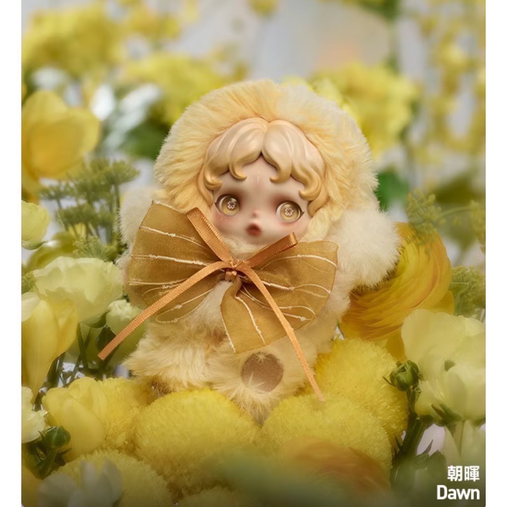 ［現貨-確認款］POP MART 泡泡瑪特 SKULLPANDA 光織園 系列 毛絨/公仔/掛件 二代 漫煦 幻擊 晨露-規格圖11