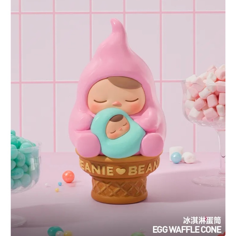 ［現貨-確認款］POPMART 泡泡瑪特 PUCKY 畢奇 蛋蛋豆子 公仔 盲盒 太陽蛋 歐姆蛋餅 冰淇淋 蛋包飯-細節圖6