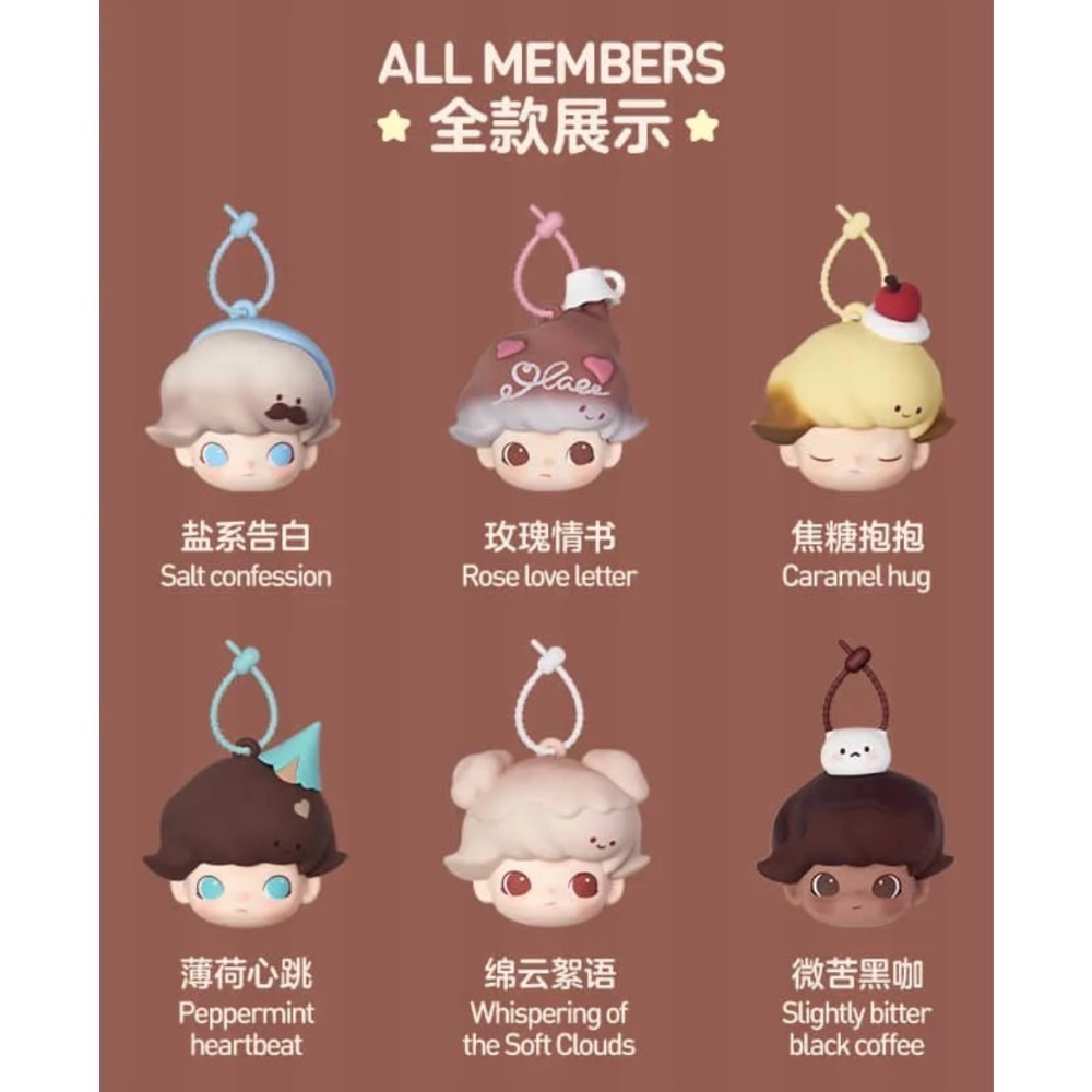 ［現貨-確認款］POPMART 泡泡瑪特 DIMOO 心動特調 系列 耳機 包 掛件 小物包 絨毛 玩偶 鑰匙圈 盲盒-細節圖3