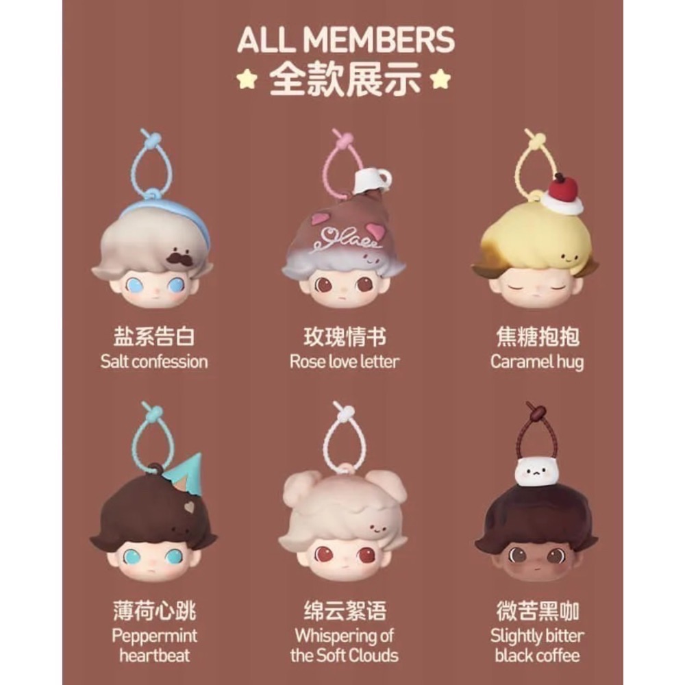 ［現貨-確認款］POPMART 泡泡瑪特 DIMOO 心動特調 系列 耳機 包 掛件 小物包 絨毛 玩偶 鑰匙圈 盲盒-細節圖3