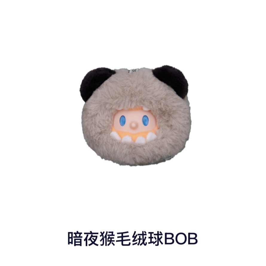 ［現貨］FINDING UNICORN 尋找獨角獸 FARMER BOB 怪奇夜遊團 系列 搪膠/毛絨 球 灰兔狼-規格圖6