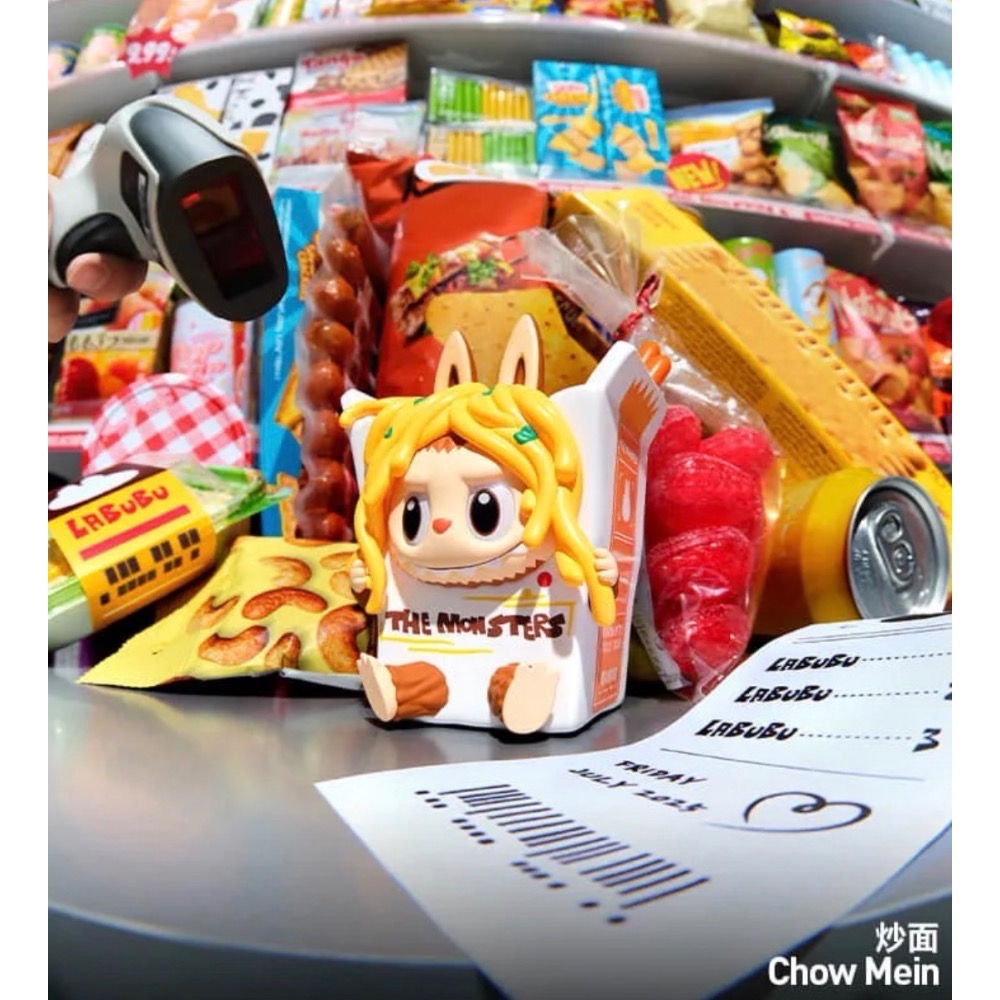 ［現貨確認款-24H出貨］POPMART 泡泡瑪特 THE MONSTERS LABUBU 怪味便利店 系列 玉米 牛奶-規格圖9