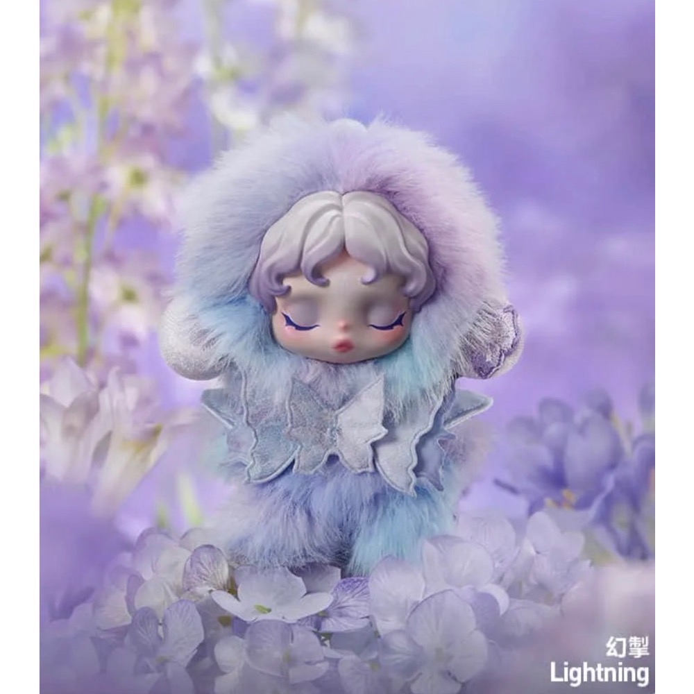 ［搭款優惠］正品 POPMART 泡泡瑪特 SKULLPANDA 光織園 系列 毛絨/公仔/掛件 二代 漫煦 幻擊 晨露-細節圖4