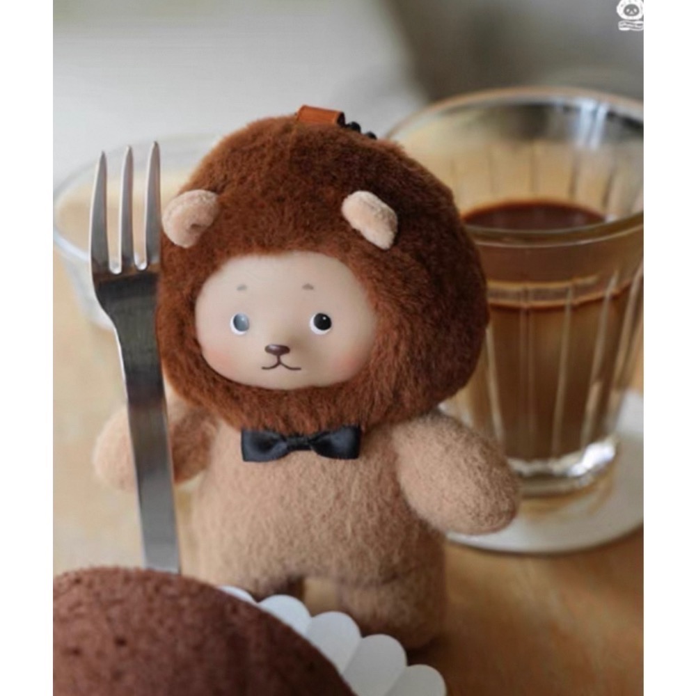 ［現貨-確認款］白熊百貨 PlanetBear PanPan 和你在一起 搪膠 毛絨 公仔 潘潘 潘妮 豆豆 古奇 焦焦-規格圖9