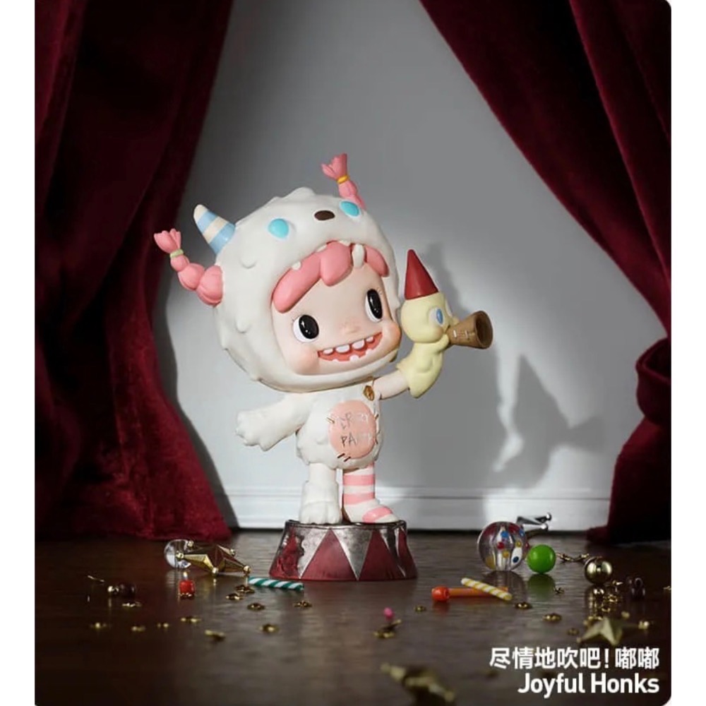 ［現貨-確認款］正品 POPMART 泡泡瑪特 慶祝這一刻 十五週年 系列 盲盒 吹起號角 童心未泯 點亮此刻 帷幕之下-規格圖3