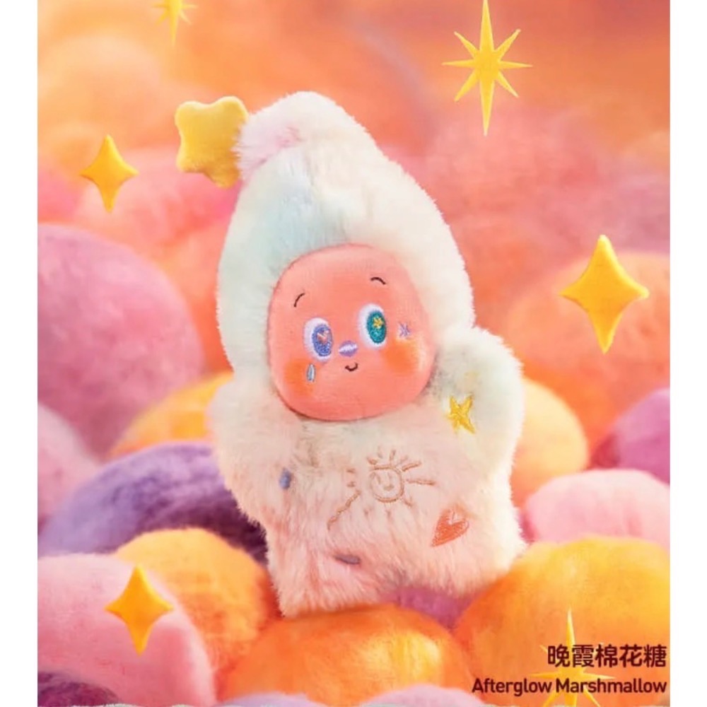 ［現貨-確認款］正品 POPMART 泡泡瑪特 星星人 好夢氣象局 毛絨 掛件 盲盒 背著太陽跑 大風中凌亂 高電量警告-規格圖2