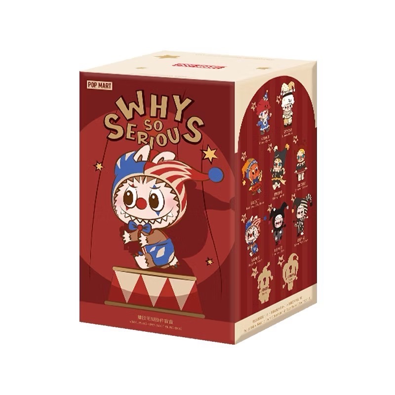 ［現貨-確認款］POP MART 泡泡瑪特 WHY SO SERIOUS 系列 搪膠 毛絨/掛件 Labubu 星星人-規格圖10