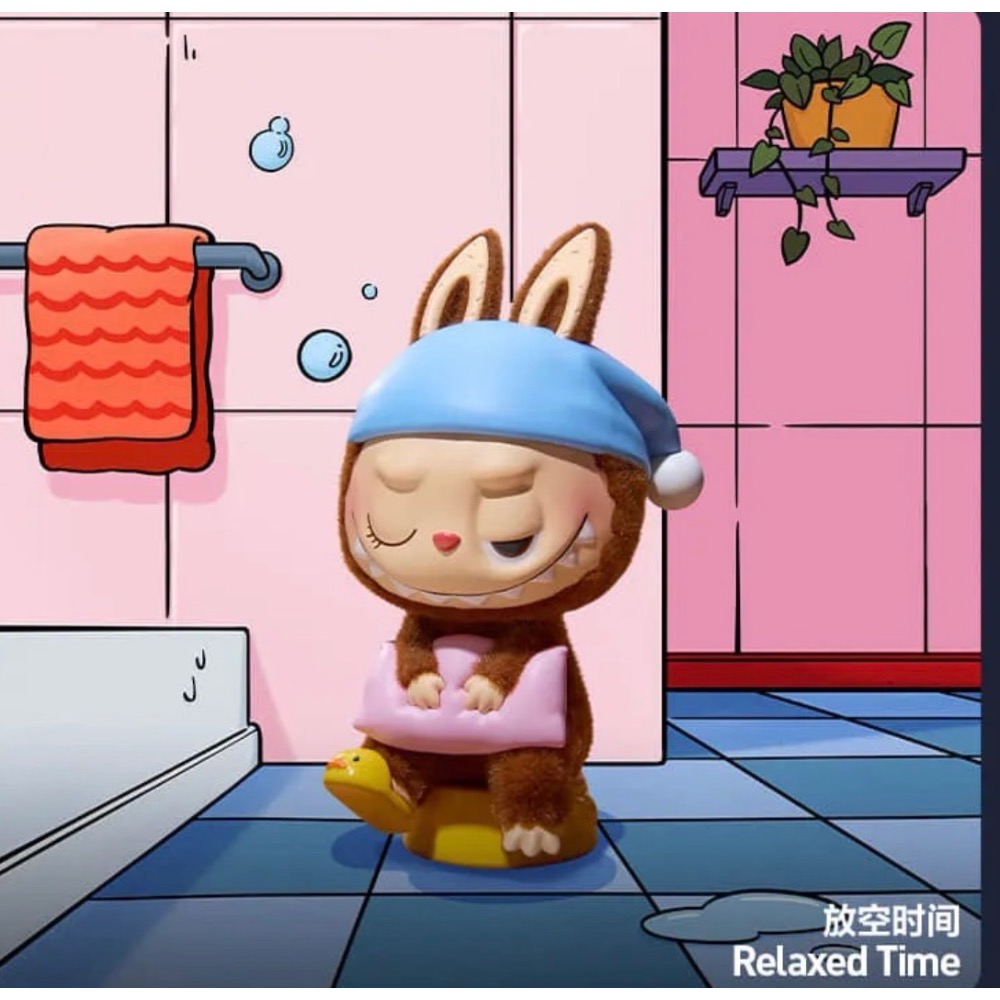 ［現貨-確認款］POPMART 泡泡瑪特 LABUBU 凌晨一點 系列 拉布布 放空時間 驚悚時間 失眠時間 爬行時間-規格圖1
