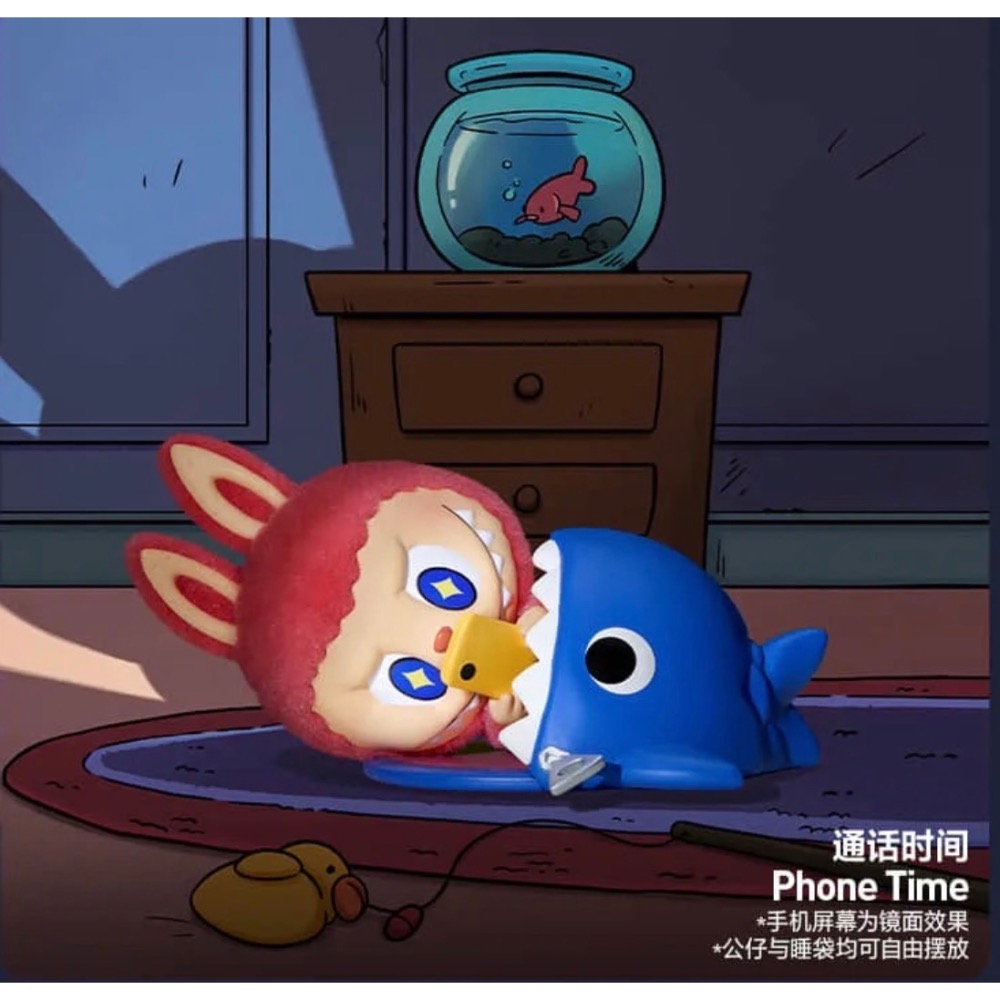 ［現貨-確認款］POPMART 泡泡瑪特 LABUBU 凌晨一點 系列 拉布布 放空時間 驚悚時間 失眠時間 爬行時間-規格圖2