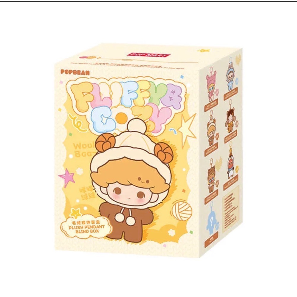［現貨-確認款］POPMART 泡泡瑪特 毛絨絨暖呼呼 系列 毛絨 吊飾 星星人 哭娃 SP Labubu Dimoo-規格圖3