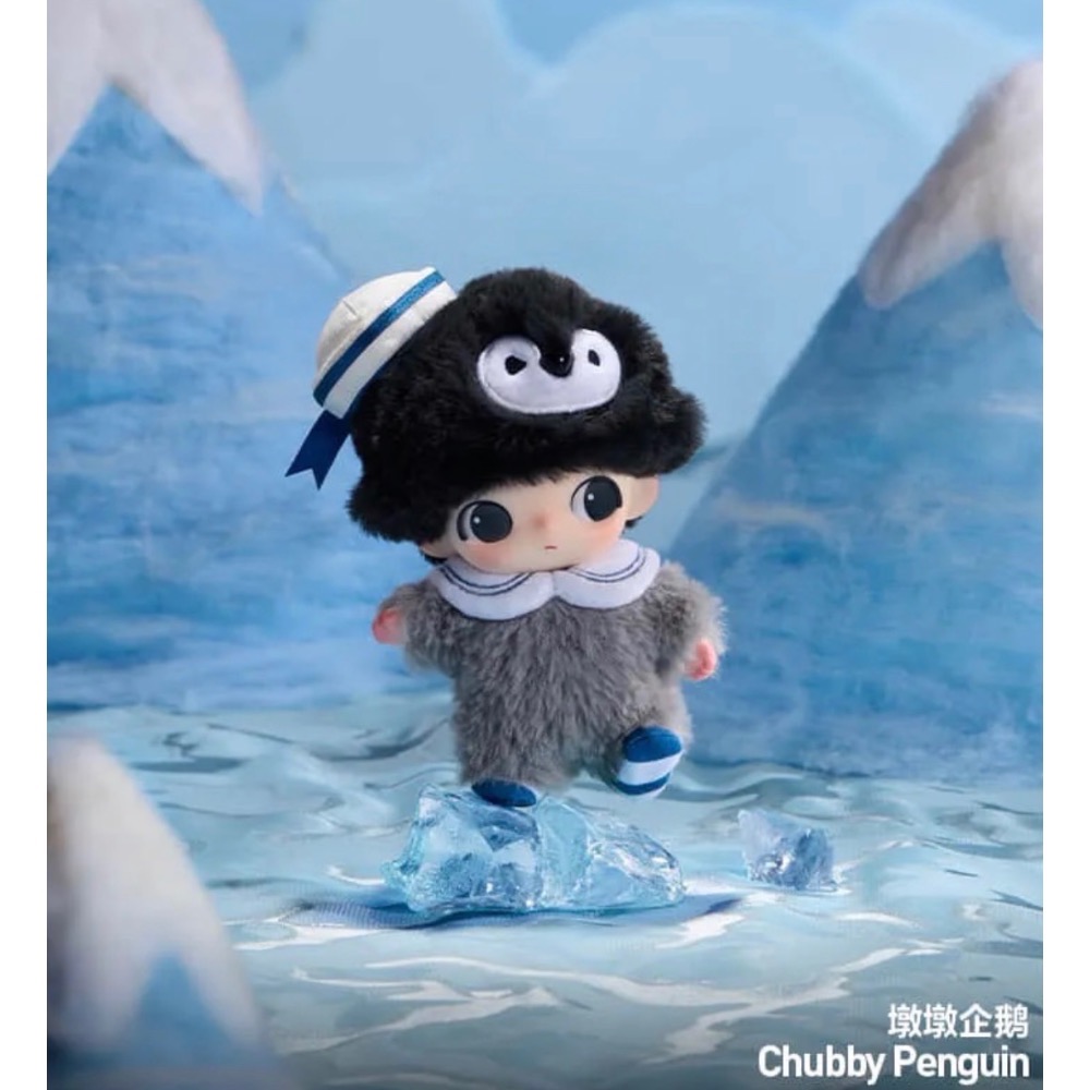 ［現貨確認款］泡泡瑪特 POPMART DIMOO 秘密話劇社 系列 搪膠 毛絨 吊飾 耳機包 膽小獅 迷宮兔 墩墩企鵝-規格圖5