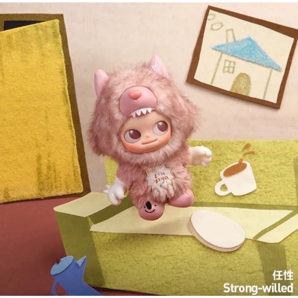 ［現貨確認款］POPMART 泡泡瑪特 ZSIGA  I＇m Zsiga 系列 搪膠 毛絨 掛件 不羈 害羞 任性 真誠-規格圖3