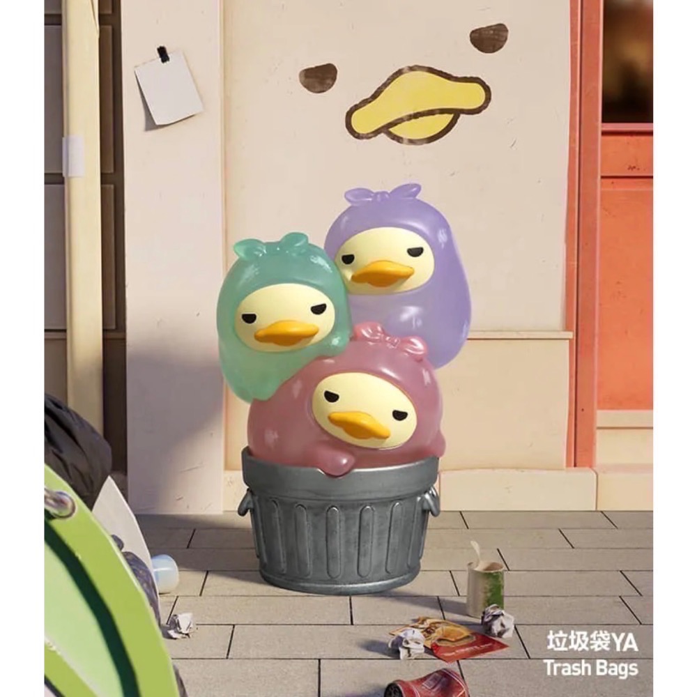 ［現貨確認款］POPMART 泡泡瑪特 Mini DUCKOO Citywalk 系列 公仔 公園好友 馬路雪糕筒 路燈-規格圖2