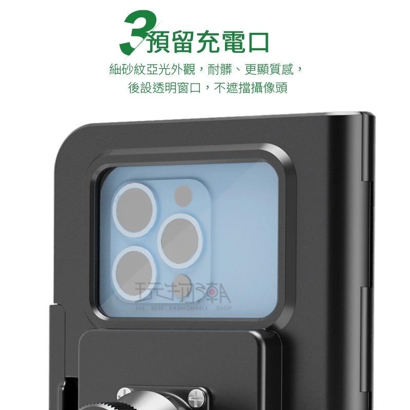 台灣現貨 防水手機支架 機車手機架 odier 防雨 手機支架 odier 後照鏡 腳踏車 電動車 導航手機架-細節圖5