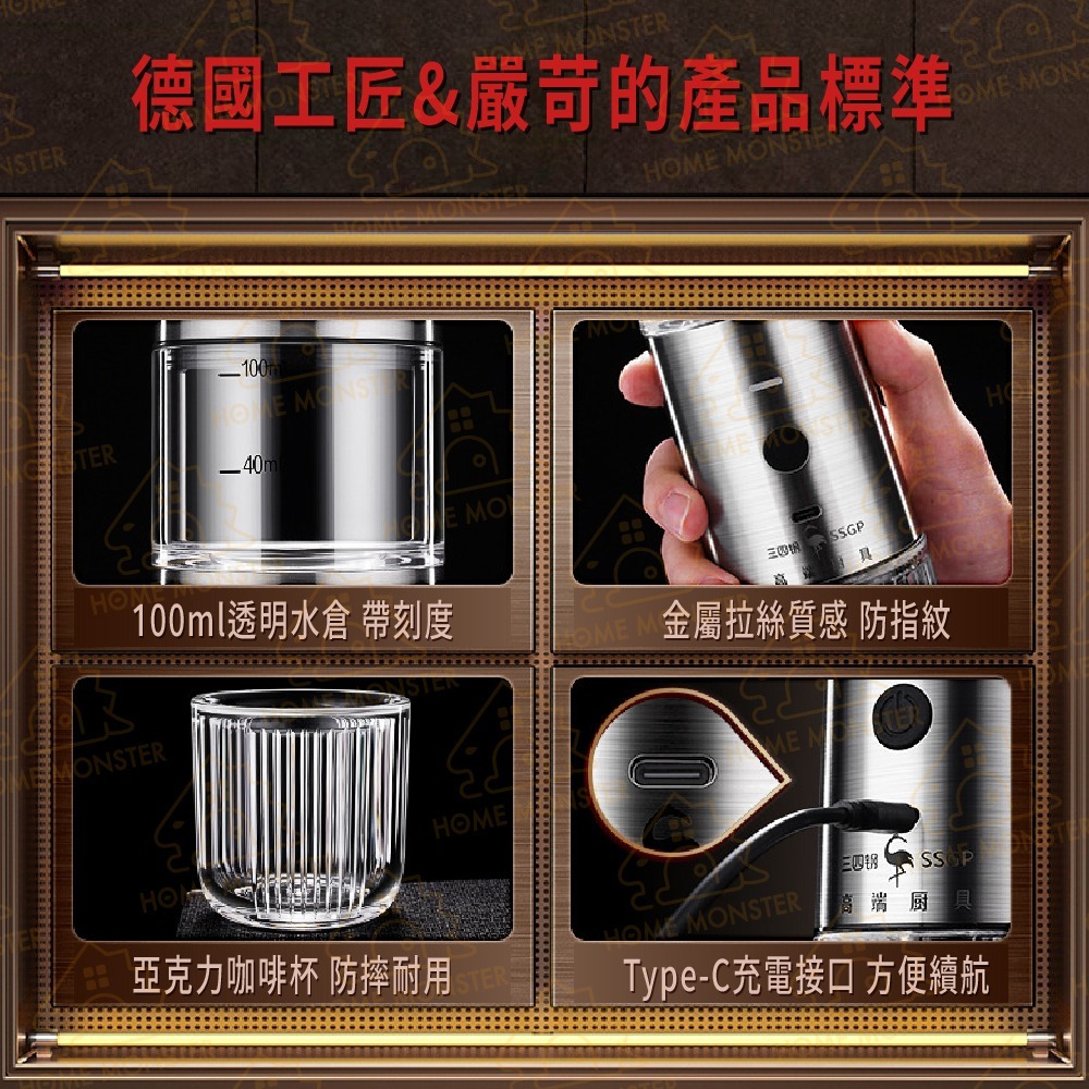 【輕便隨身】SSGP便攜咖啡機 膠囊咖啡機 隨身膠囊咖啡機 隨身咖啡機 泡咖啡機 萃取咖啡 露營咖啡機 小型咖啡機-細節圖8