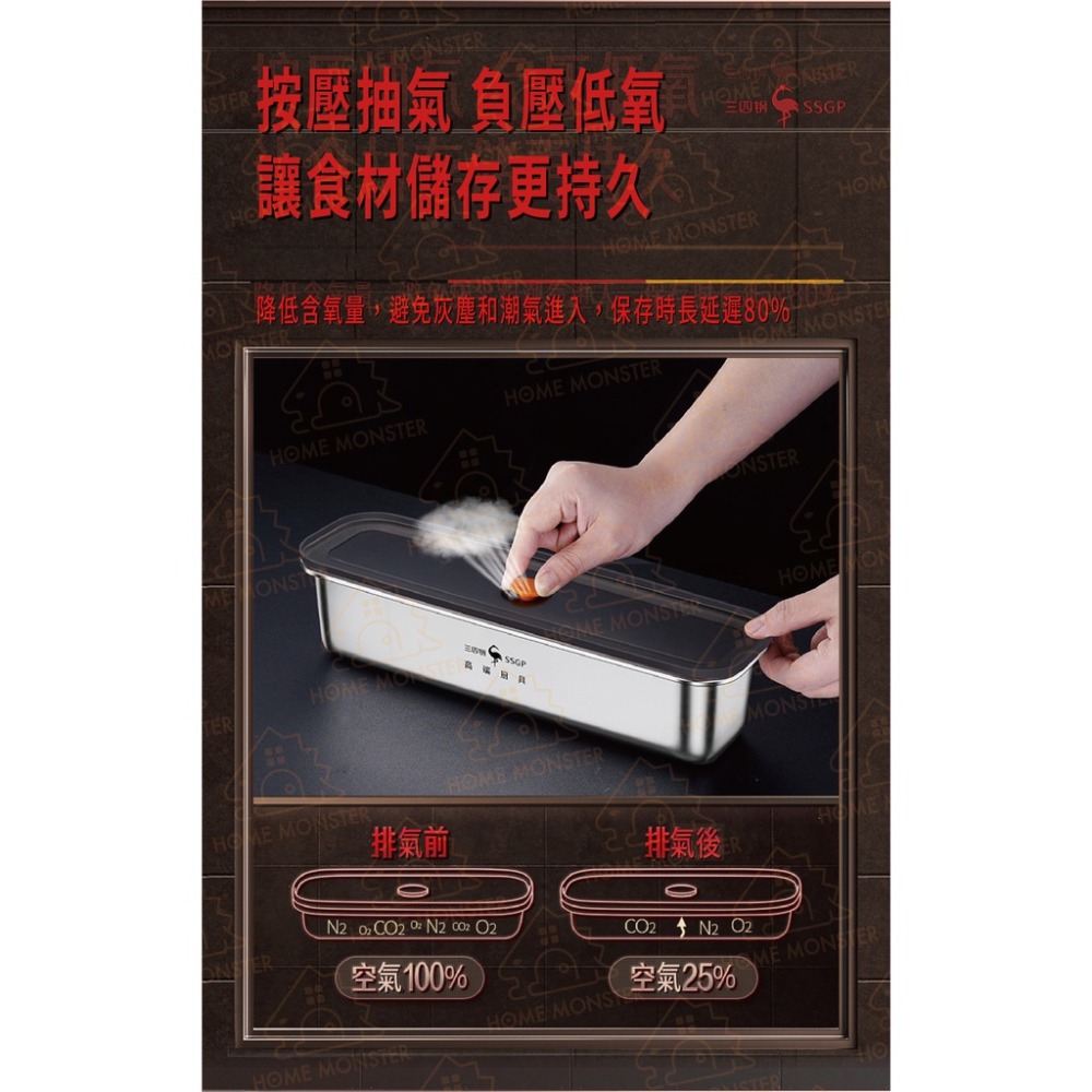 【加長50%】長方形保鮮盒 1350ml 304不鏽鋼保鮮盒 保鮮盒 密封盒 食物盒 便當盒 不鏽鋼盒 野餐盒 露營保鮮-細節圖6