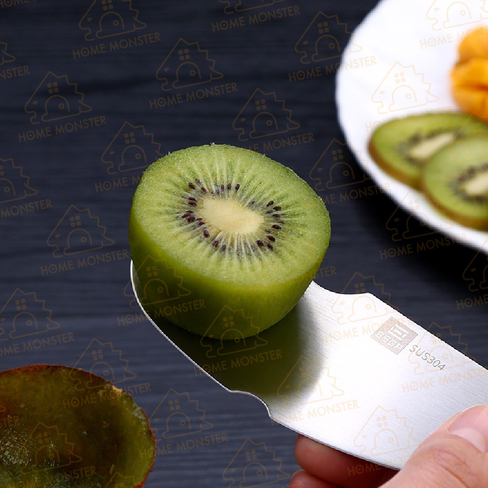 【奇異果必備】SSGP不鏽鋼奇異果刀 奇異果挖勺 奇異果分割器 奇異果切割器 水果去皮器  水果刀 切半 挖勺 挖水果湯-細節圖3