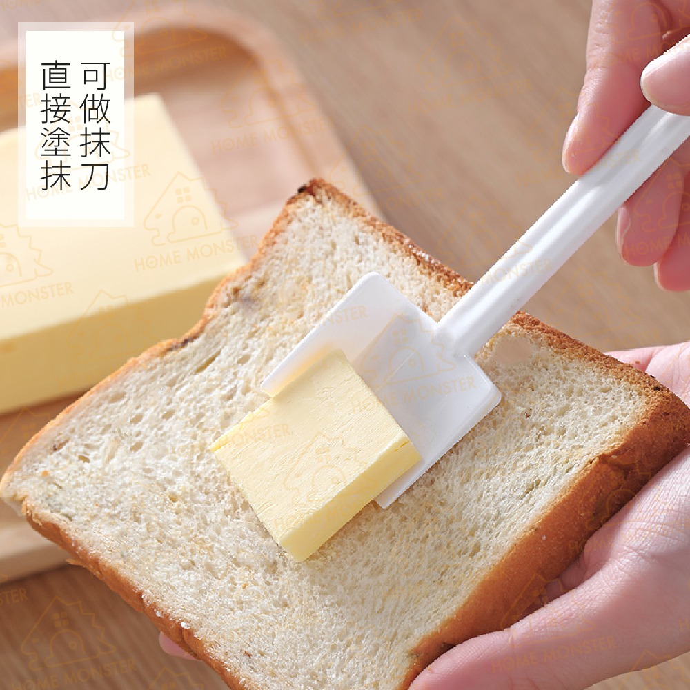 【日貨の原裝】切奶油刀 奶油刀 奶油分割器 奶油切塊器 吐司抹刀 烘焙分割刀 起司奶酪切片器 直角奶油切刀 四角奶油切刀-細節圖3