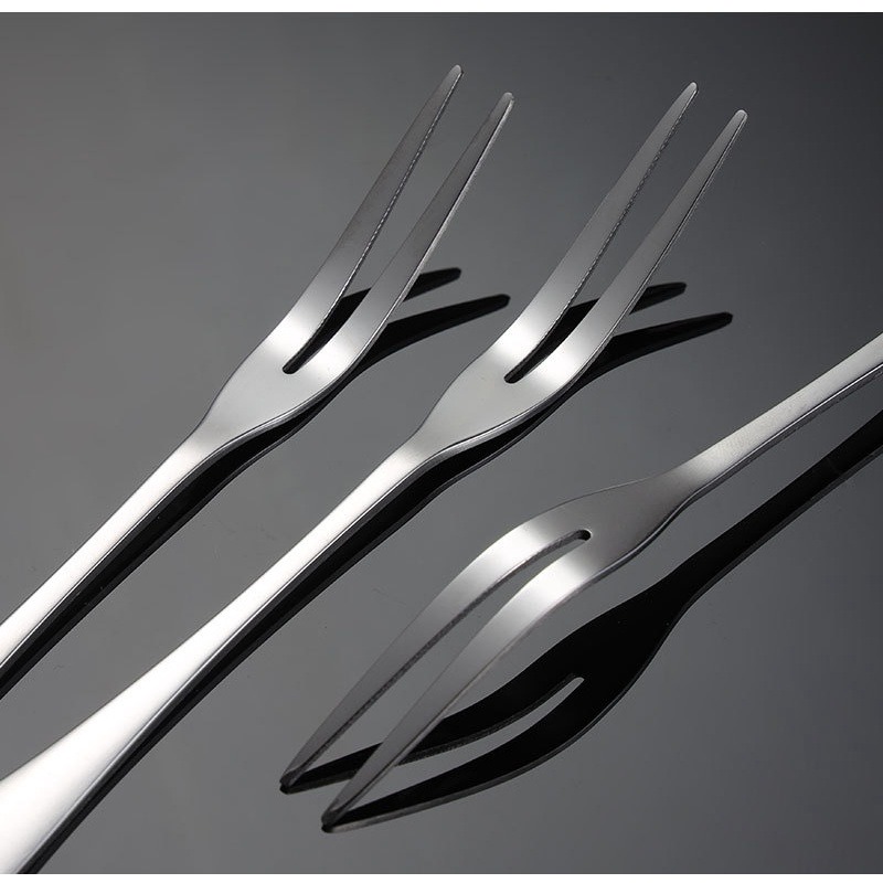 【貴族體驗】不鏽鋼叉子  304不鏽鋼水果叉 水果叉子 點心叉子 不鏽鋼水果叉 不鏽鋼叉子 日式水果叉 小叉子 蛋糕叉-細節圖8