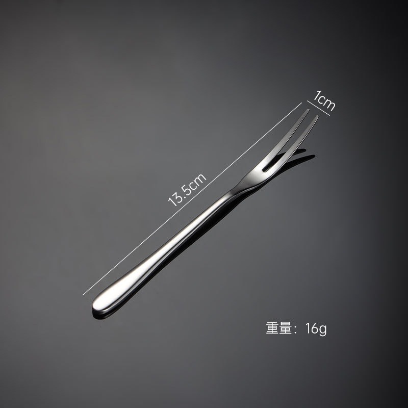 【貴族體驗】不鏽鋼叉子  304不鏽鋼水果叉 水果叉子 點心叉子 不鏽鋼水果叉 不鏽鋼叉子 日式水果叉 小叉子 蛋糕叉-細節圖9