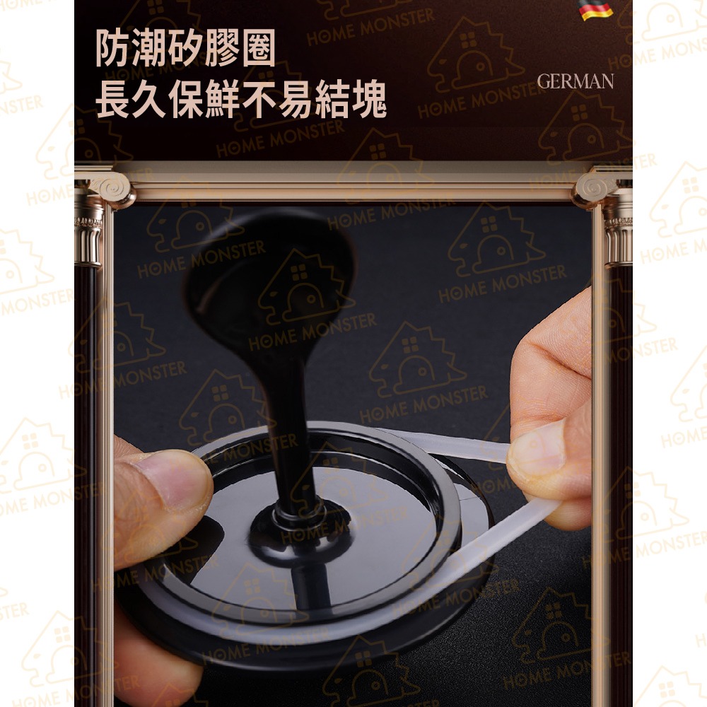 【廚房必備】柏林全鋼調味罐(三件組) 調味罐 鹽罐 糖罐 香料罐 香料收納 調味料收納 廚房調料瓶 調料盒 佐料盒 胡椒-細節圖3