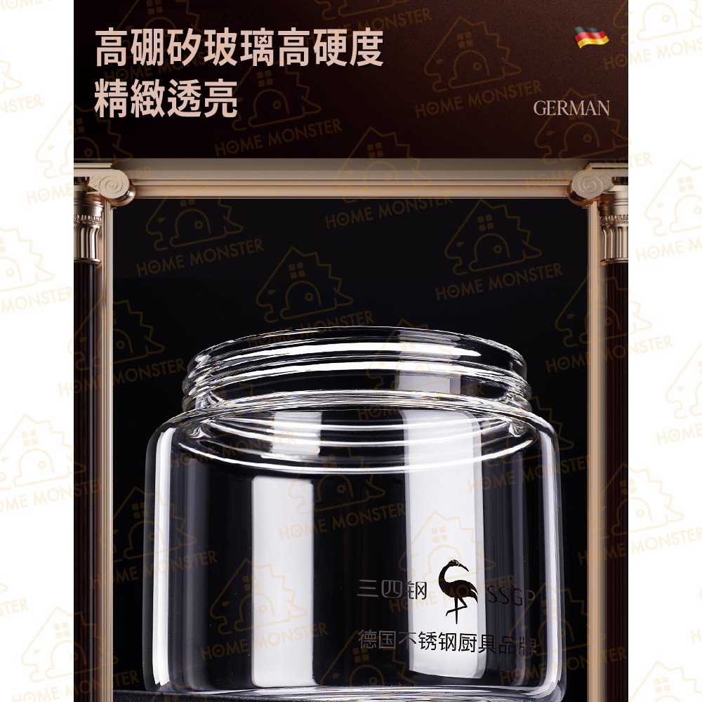 【廚房必備】柏林全鋼調味罐(三件組) 調味罐 鹽罐 糖罐 香料罐 香料收納 調味料收納 廚房調料瓶 調料盒 佐料盒 胡椒-細節圖6