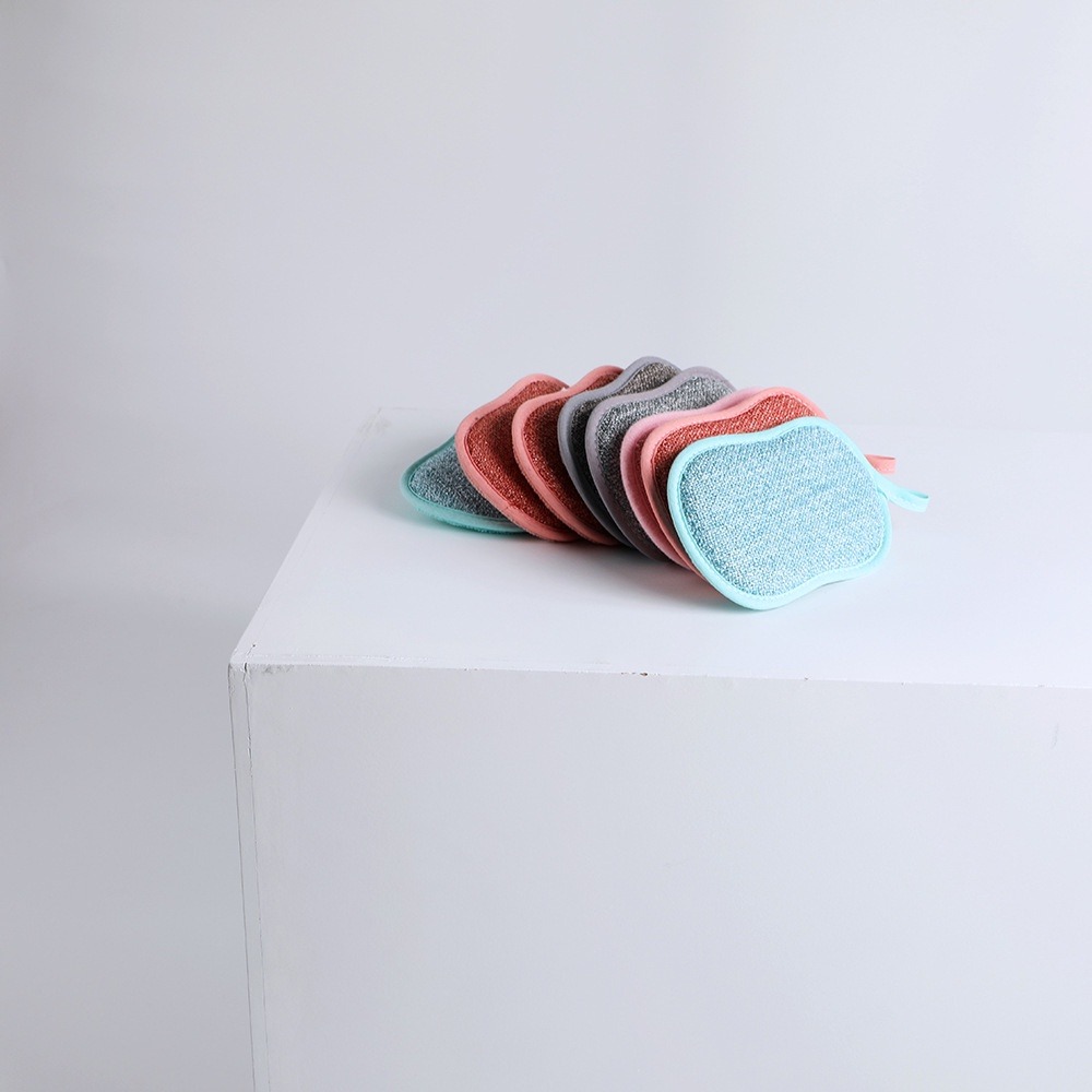 【廚房必備】高科技超細纖維洗碗布 洗碗布 菜瓜布 廚房菜瓜布 海棉 廚房清潔 廚房百潔布 海綿擦 刷碗布 洗碗 洗鍋 刷-細節圖4