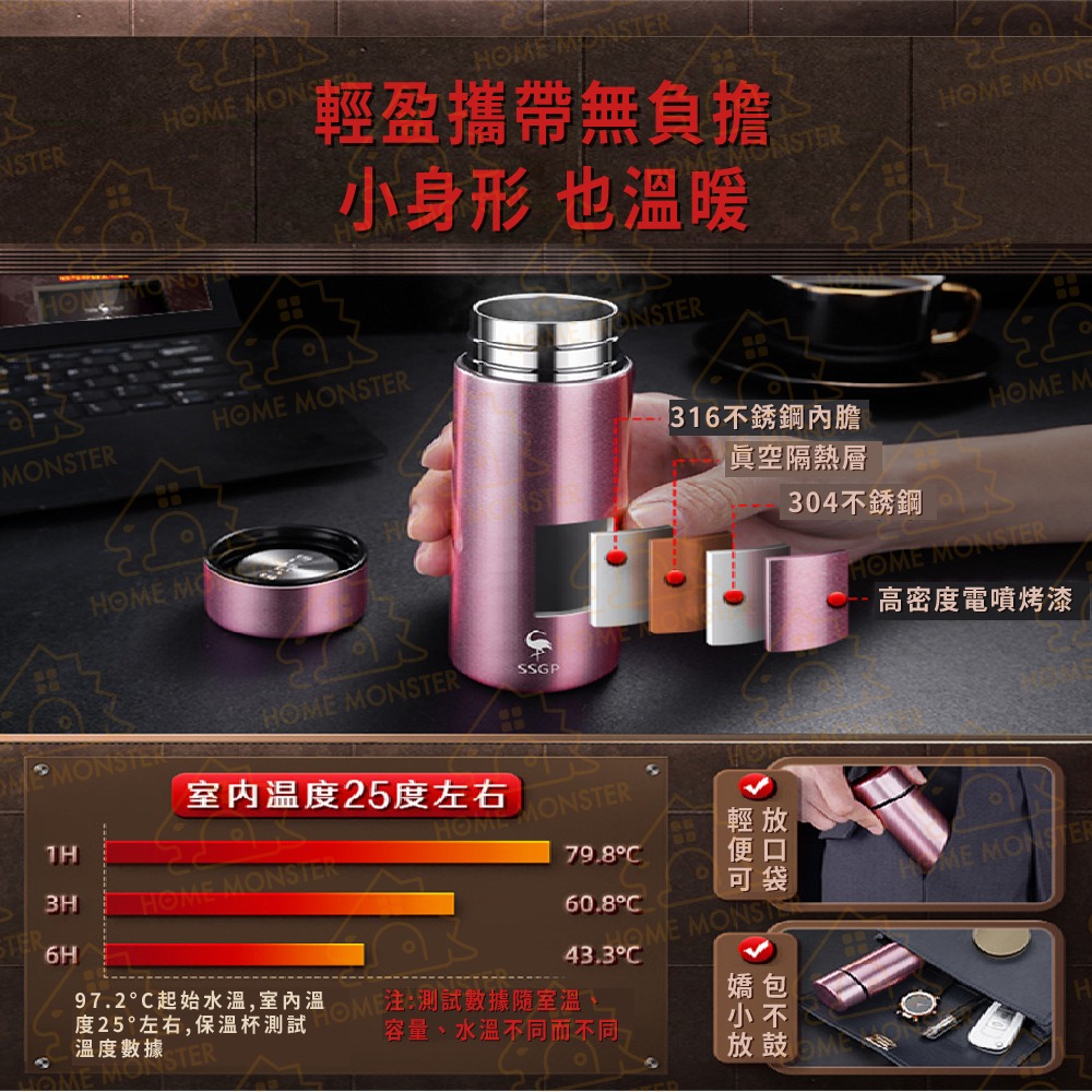 【升級316】316不鏽鋼保溫杯 150ml保溫瓶 316迷你口袋隨身杯 保溫杯 保溫瓶 保溫壺 真空保温瓶 迷你保溫杯-細節圖5
