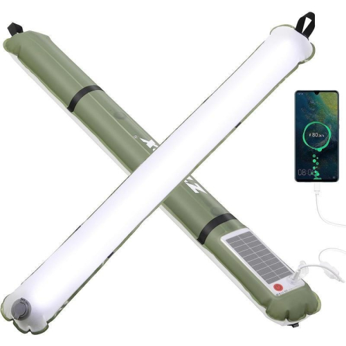 ZTARX 充氣磁吸太陽能 LED 燈 露營 野營 登山 露營燈 照明