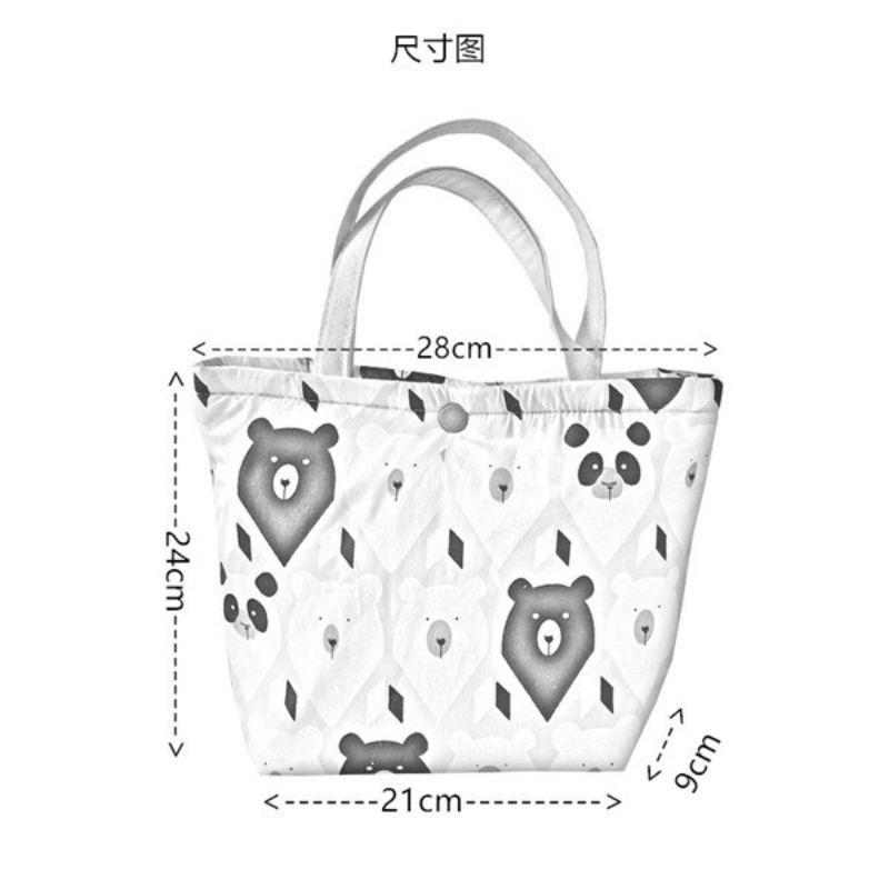 (現貨) 復古碎花手提小布包 田園風 提袋 (多款可選)-細節圖5