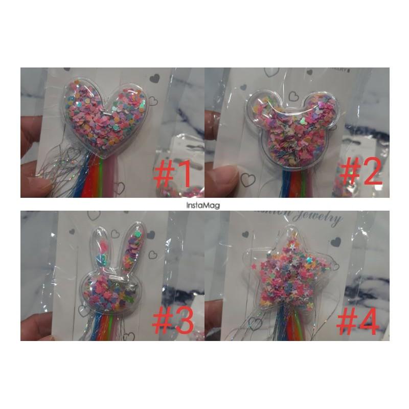 (現貨) 彩色編髮髮夾 公主髮夾 兒童髮夾 冰雪髮夾 兒童髮飾 兒童頭飾 兒童造型神器-細節圖7