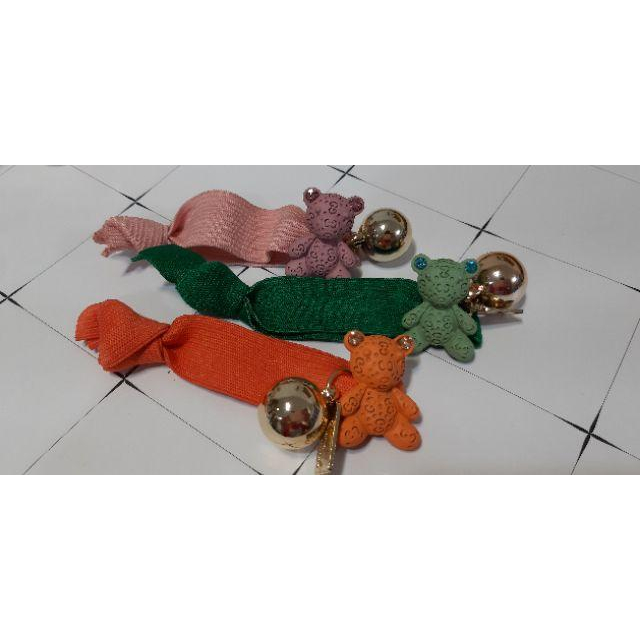 東大門同款髮繩 小熊髮繩 (3色可選) 髮繩 髮繩-細節圖2