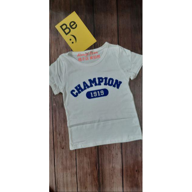 韓版男童童裝 百搭上衣 英文貼布造型T恤 二色 5-17碼-細節圖2