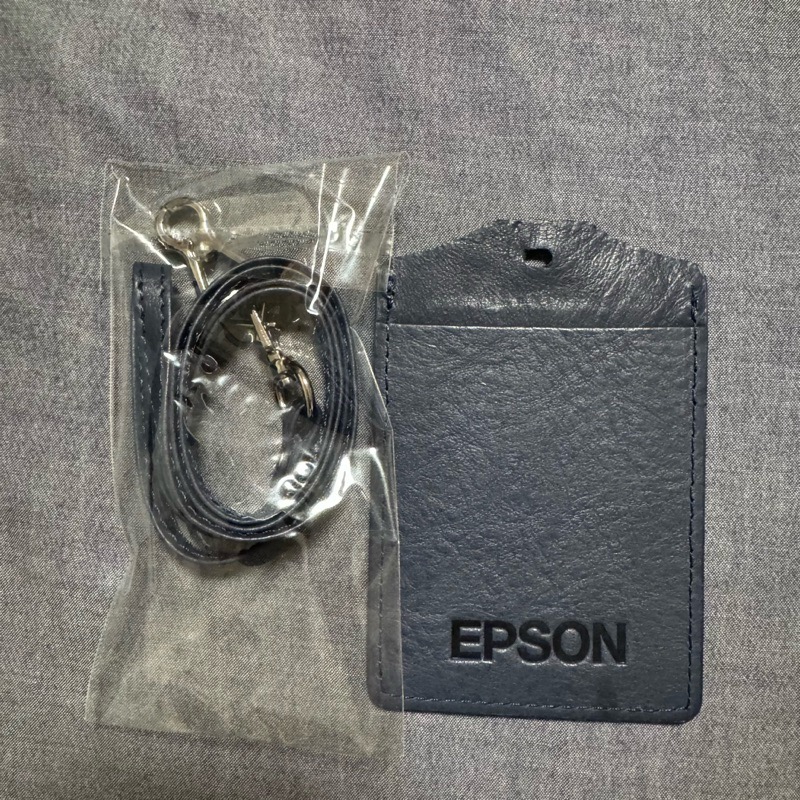 EPSON J❤️L/愛普生真皮_識別證套/證件夾/證件套//稀缺//品特價出售-細節圖2