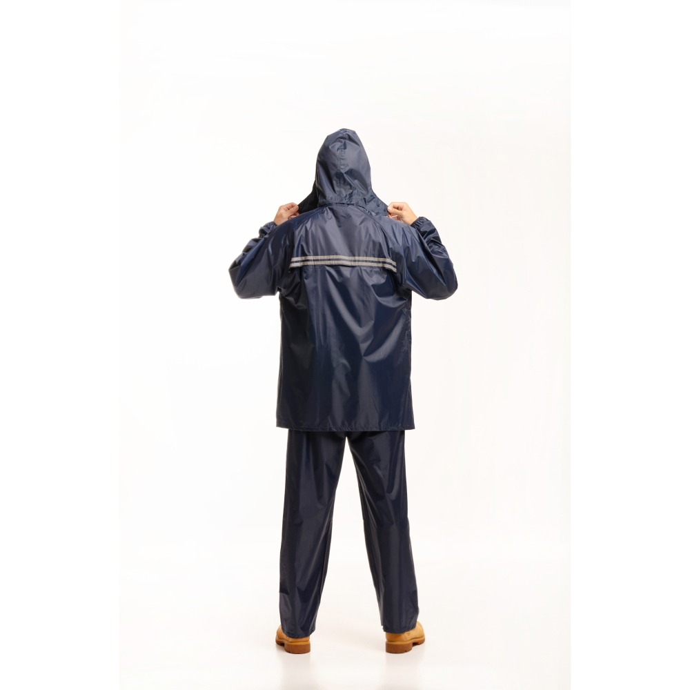 經典機車分體式 情侶套裝雨衣-細節圖2