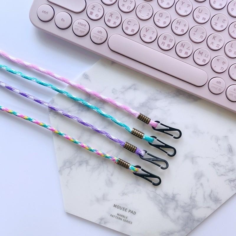 YOKOHANDMADE☆傘繩口罩吊繩/口罩掛繩/口罩繩/眼鏡鍊/眼鏡繩（S釦）-細節圖9